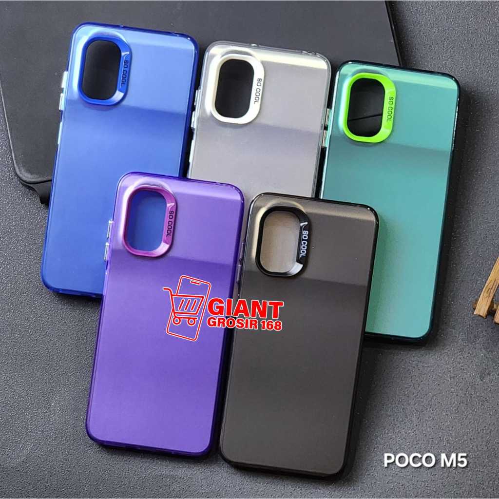 Poco M5 Case IMD Color Plate Hologram Case Poco M5 SC-1