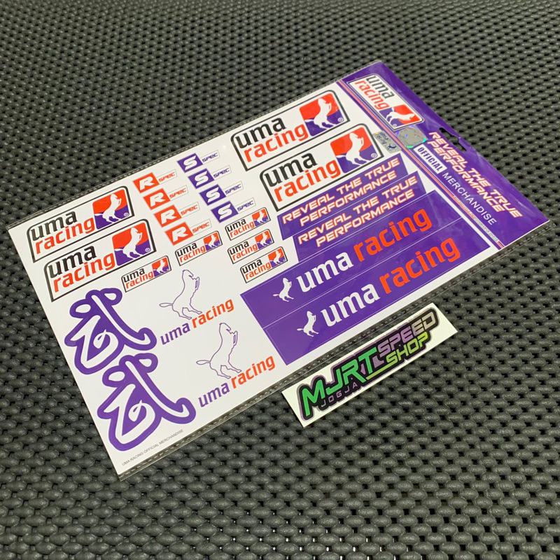 STIKER STICKER UMA RACING ORIGINAL OFFICIAL MERCHANDISE