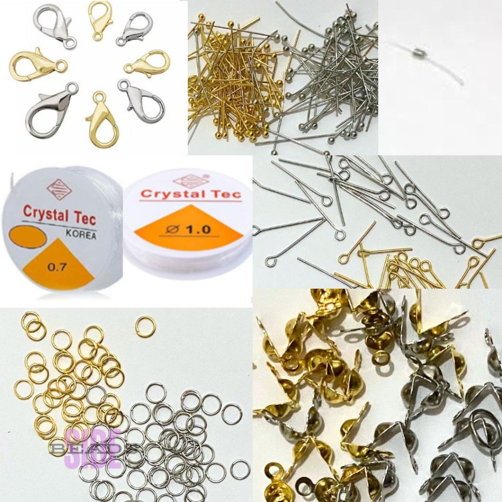 PERLENGKAPAN PENGAIT KALUNG GELANG MANIK MANIK DIY MERONCE / ONE SET BEADS DIY