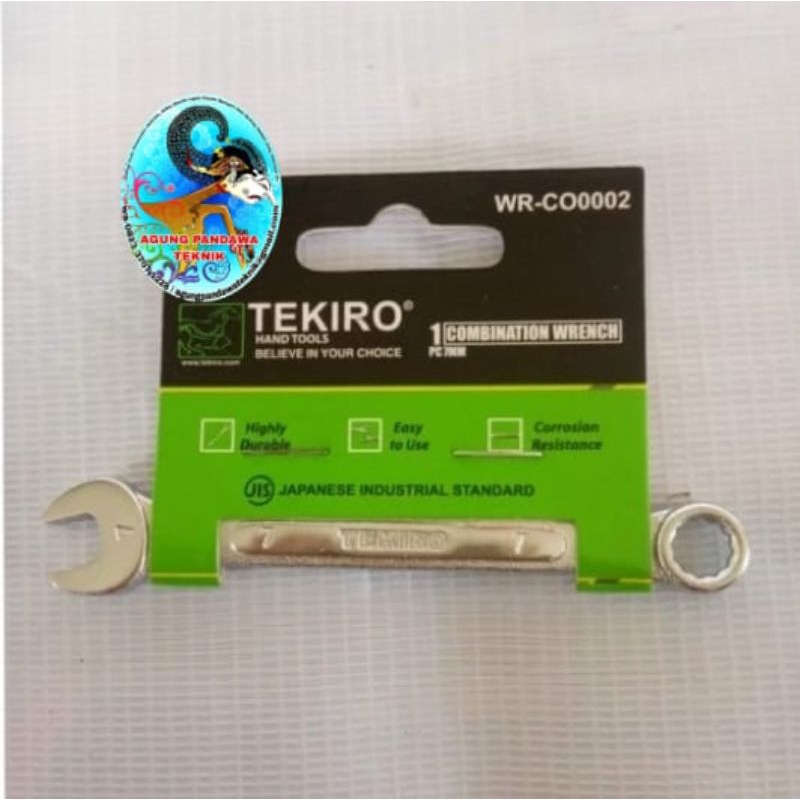 TEKIRO Kunci Ring Pas 7mm