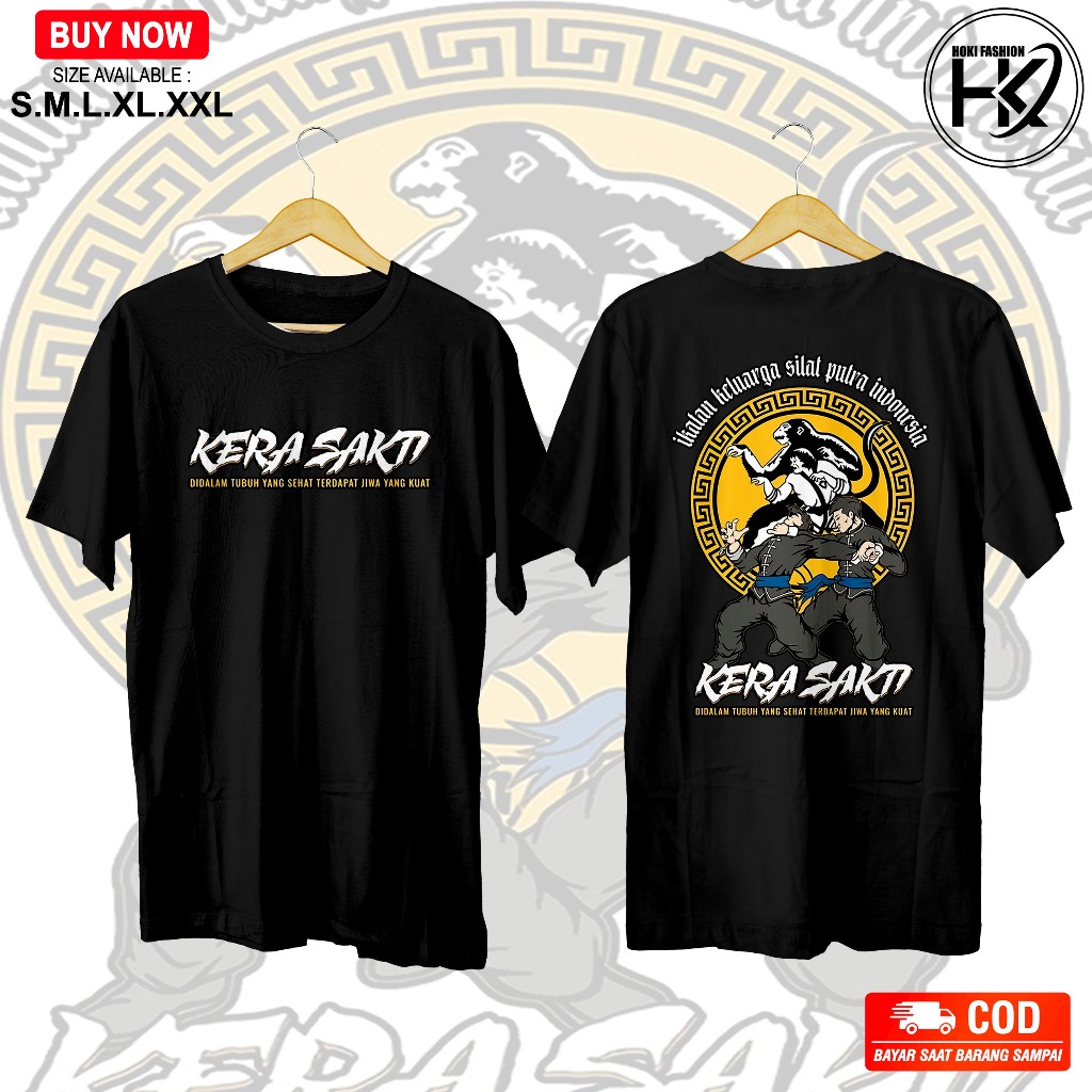 KAOS KERA SAKTI IKSPI IKATAN KELUARGA SILAT PUTRA INDONESIA - KAOS IKSPI TERBARU - KAOS PRIA - ATASA