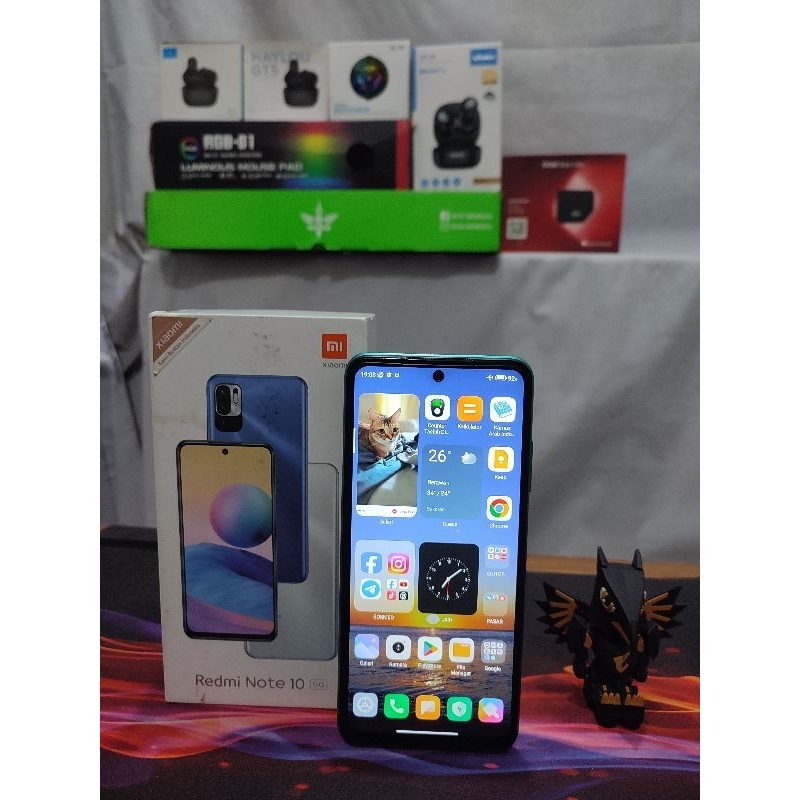 Redmi Not 10 5G Ram 8 Internal 128GB Mulus Fullset No Minus