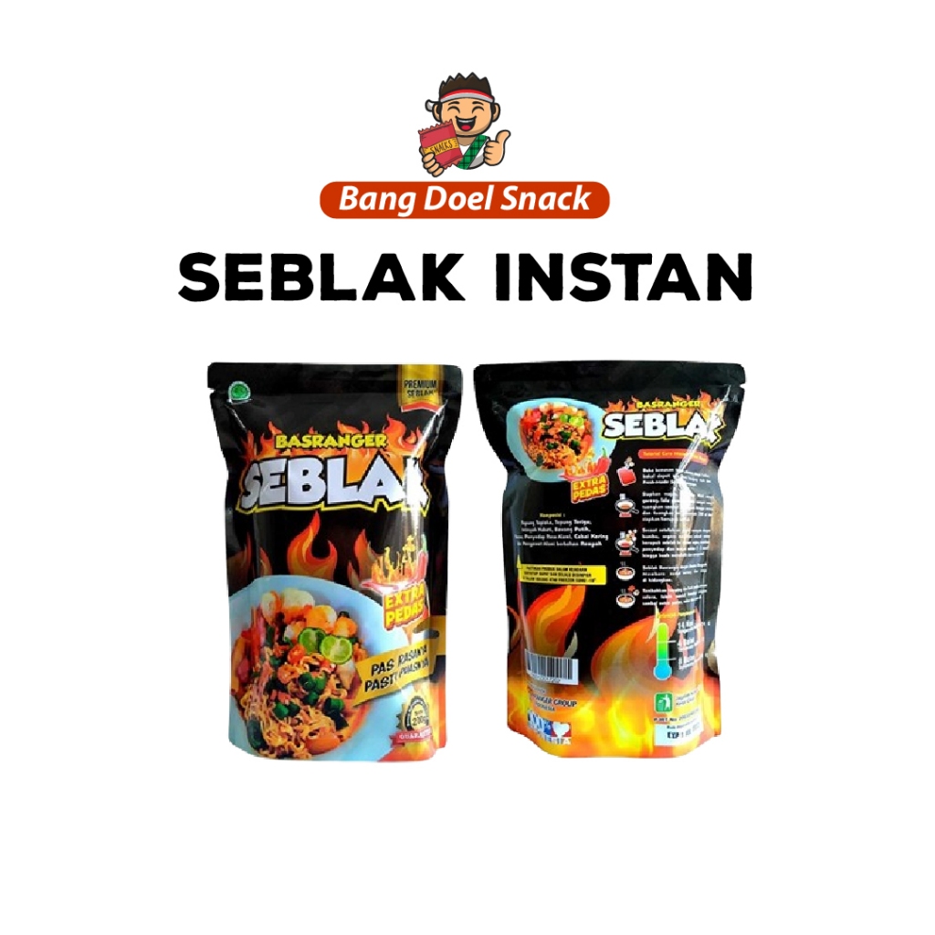 

Basranger - Seblak Kuah Instan 250g