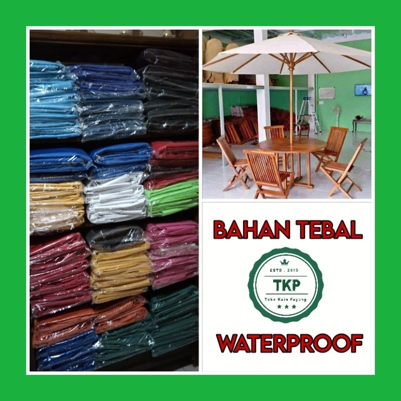cover tenda payung taman anti air 100% tenda payung pantai tenda payung cafe kain tenda payung