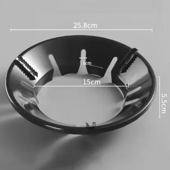 COVER KOMPOR ANTI ANGIN • TATAKAN COVER KOMPOR ANTI ANGIN KAKI 6 • ANTI SLIP / LICIN dan HEMAT GAS B