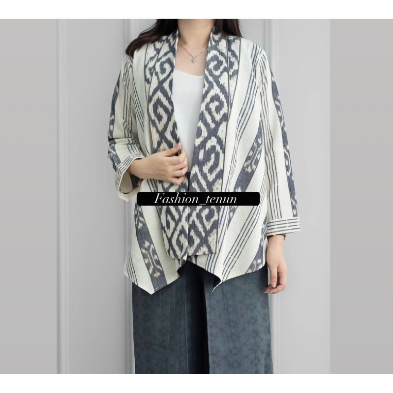 MELATI BLAZER TENUN SERIES / OUTER WANITA / OUTER BATIK / JAS WANITA / BAJU KANTOR / SERAGAM KANTOR 