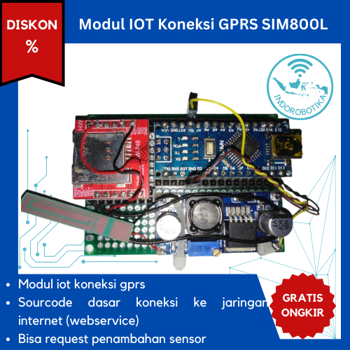 modul iot koneksi gprs sim800l