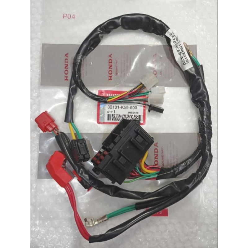 HARNESS HARNES BOX SIKRING AKI KABEL BODY BAGIAN AKI VARIO 125 VARIO 150 LED HONDA K59