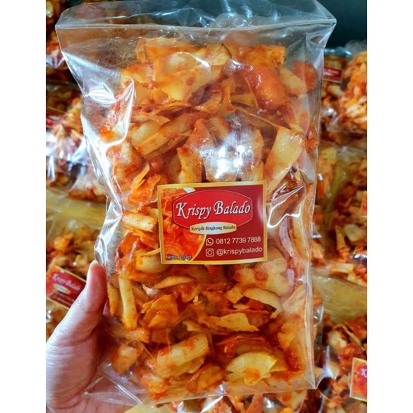 

Terlaris kripik singkong krispy balado