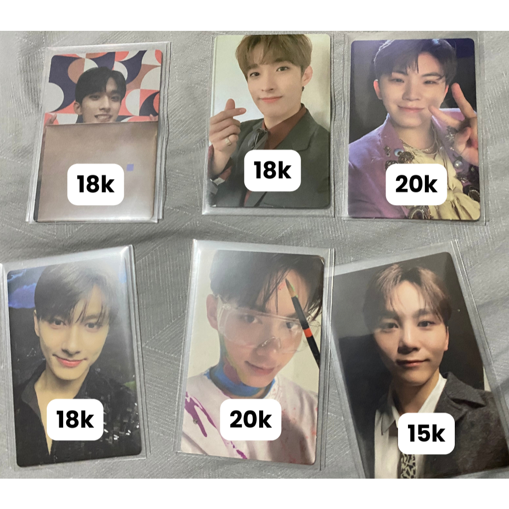 [READY BACA DESC] pc seventeen face the sun carat version an ode the poet - jun woozi dokyeom dk seu