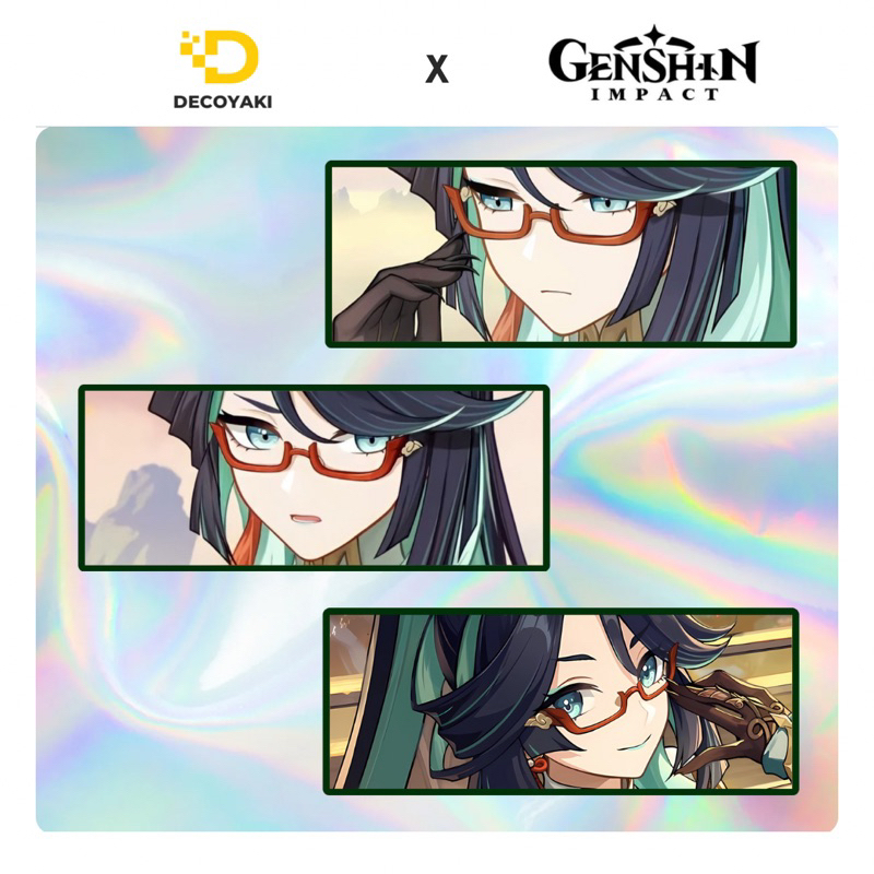 

Sticker Slap Hologram Xianyun Genshin Impact, Stiker Hologram Xianyun Genshin Impact