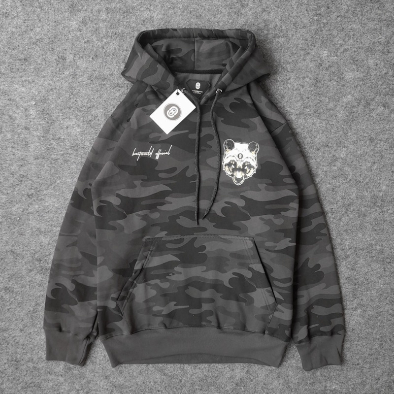 BASTERCOLD CAMO LORENG ORIGINAL 100% FULL TAG LABLE SWEATER HOODIE JUMPER ARMY BHAN FLEECE PREMIUM G