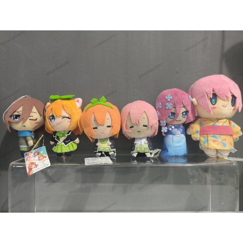 [GIRL GOTOUBUN] READY OFFICIAL Boneka Anime Gotoubun no hanayome (the quintessential quintuplets) Ic