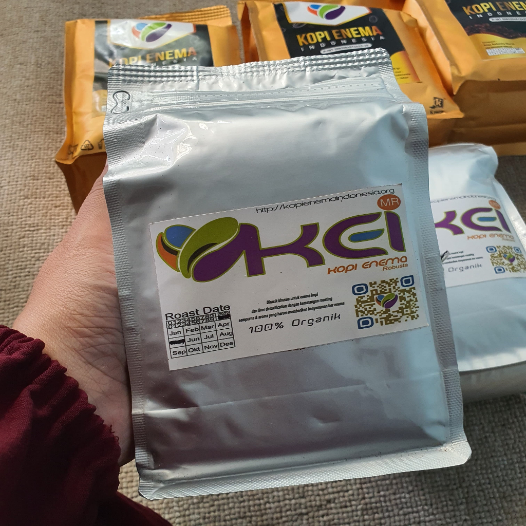 

KOPI ENEMA KEI Kopi Organik Light Roast/ LR Robusta