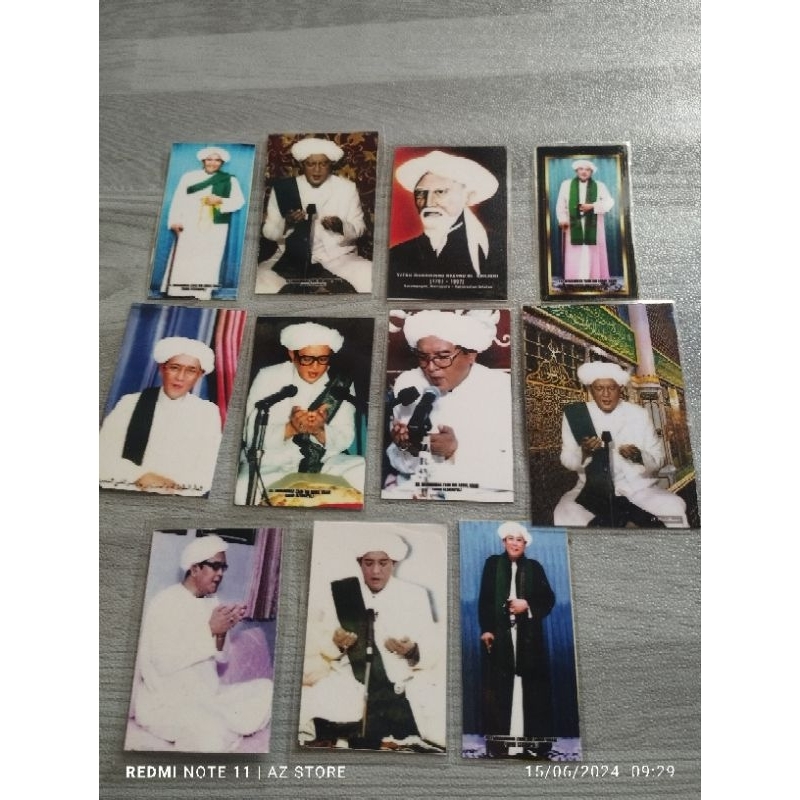 foto Abah guru sekumpul + laminating