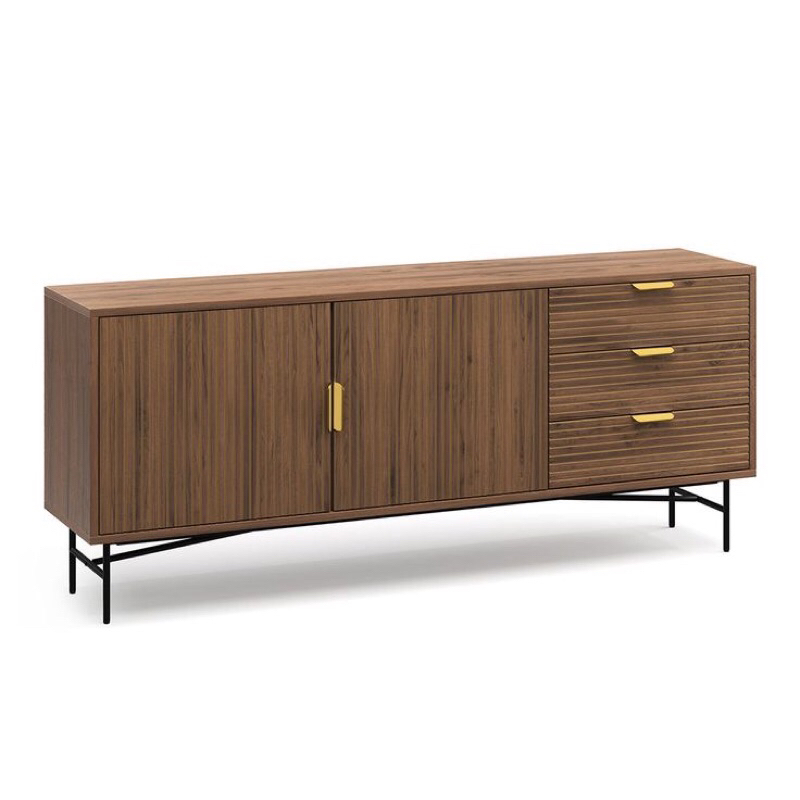 Meja TV Jati Sideboard Minimalis, Bufet Modern