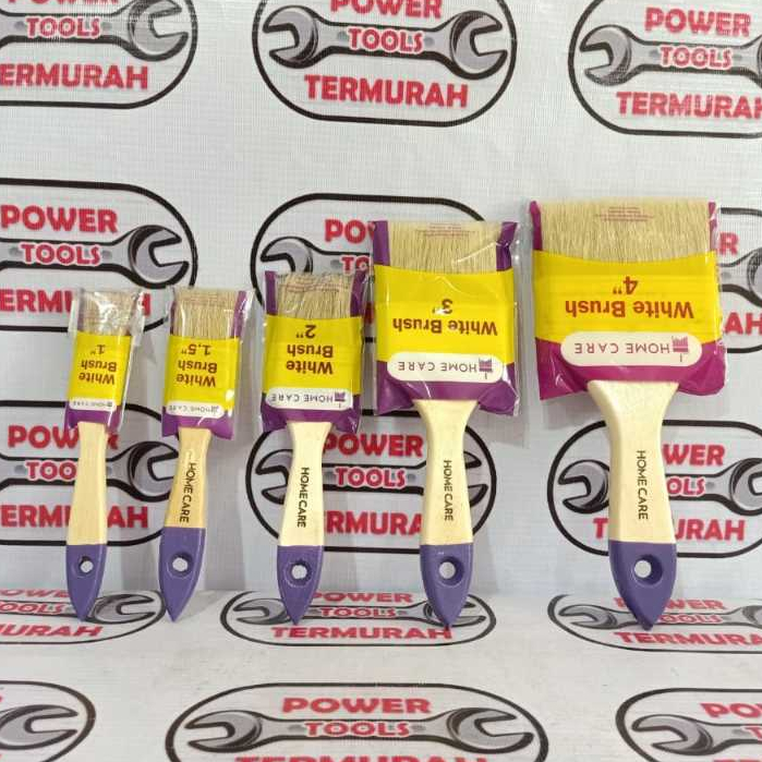 HOME CARE KUAS CAT SINTETIS HOMECARE KUAS CAT AVIAN HOMECARE KOAS KAYU 1", 1/5", 2",3", 4"