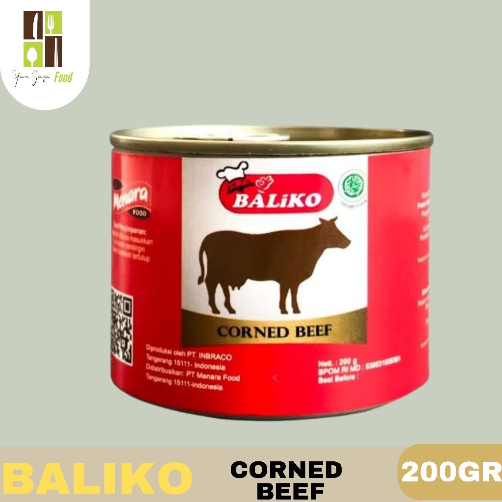 

Baliko Corned Beef / Corned WIth Cheese / Corned With Potato Kemasan 200gr dan 340gr