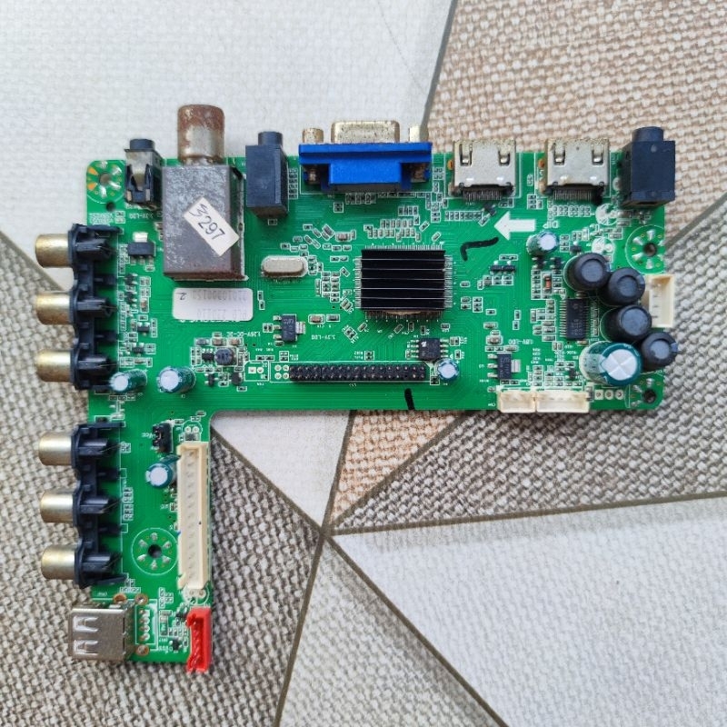 mb ori mainboard LED TV Polytron PLD 22D110 PLD22D110