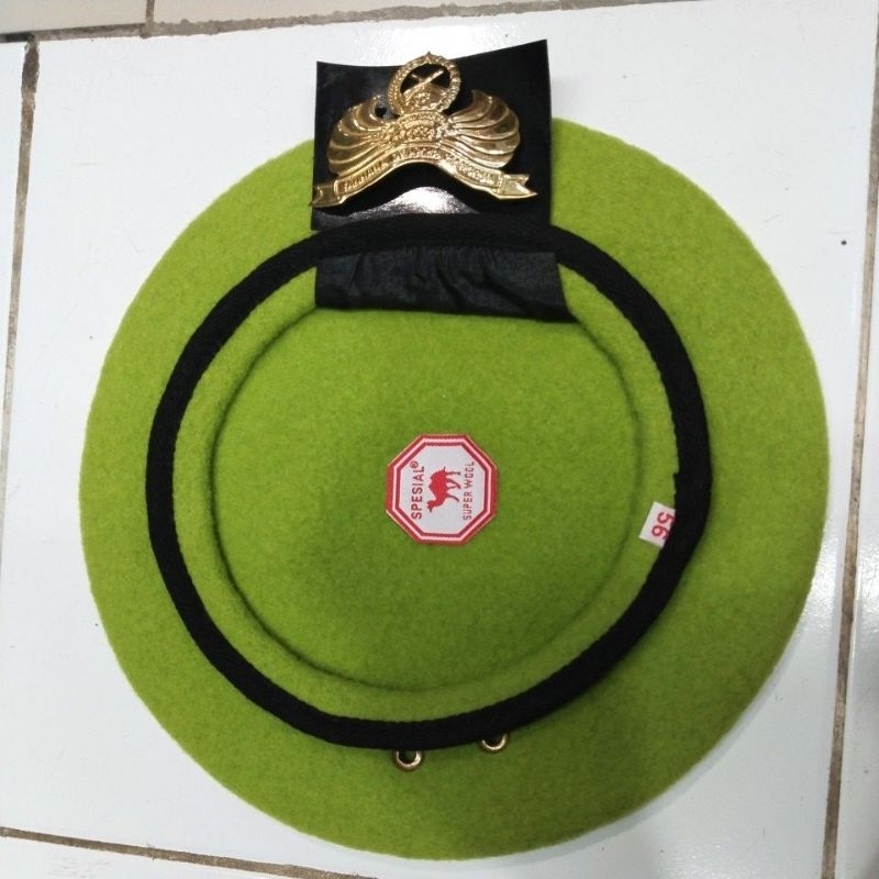 BARET PPM CAMEL WOLL 99% EXCLUSIVE PEMUDA PANCA MARGA
