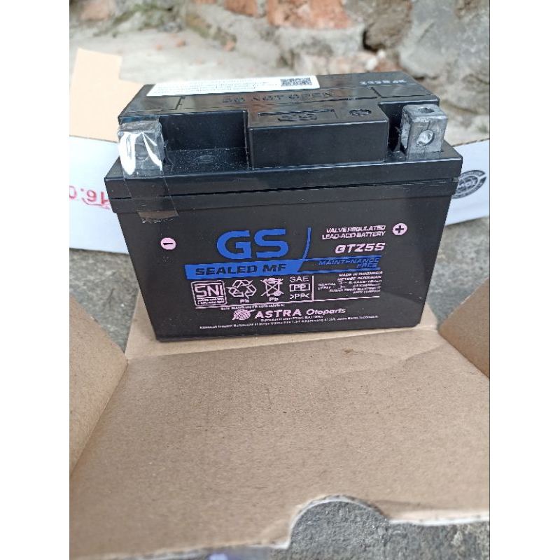aki gs astra GTZ5S