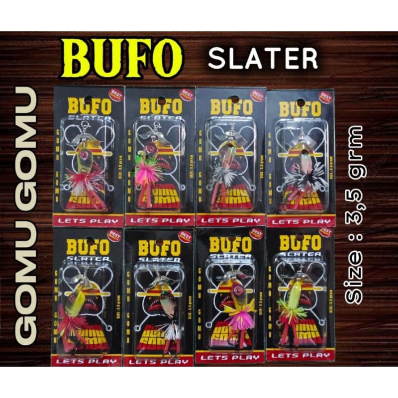 lure bufo gomu gomu micro slater slashbait slaterbait