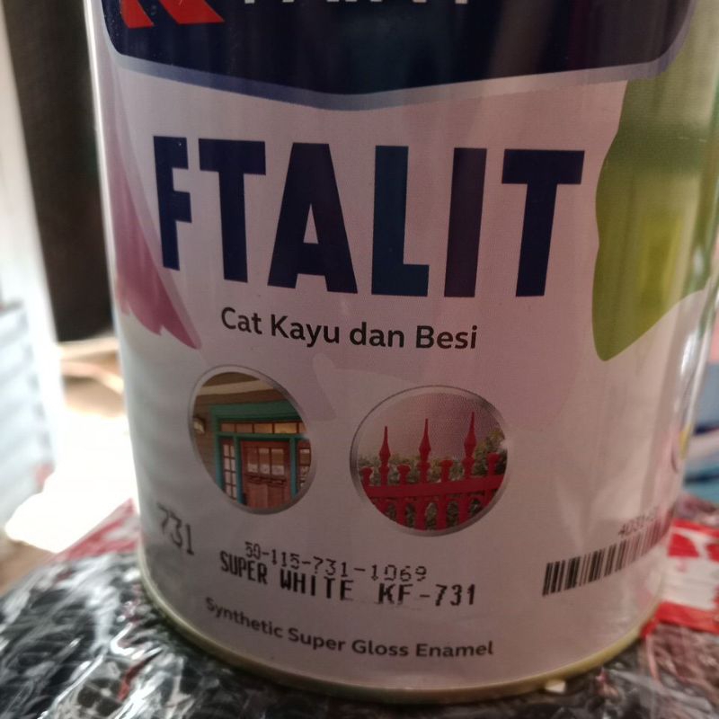 FTALIT SUPER WHITE 731 1KG CAT MINYAK