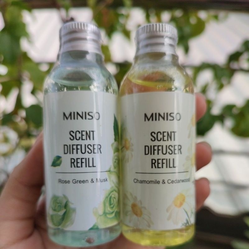 MINISO REFILL REED DIFFUSER PENGHARUM RUANGAN REFILL ISI DIFFUSER 60ML