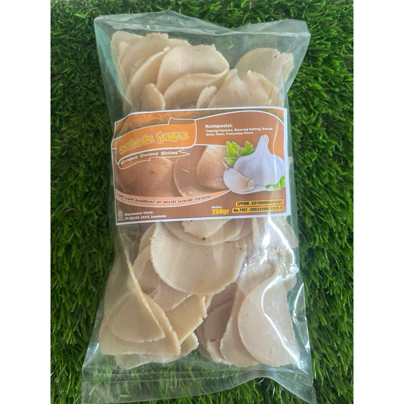 

Kerupuk Bawang Kating Selok Jaya (250 gr)