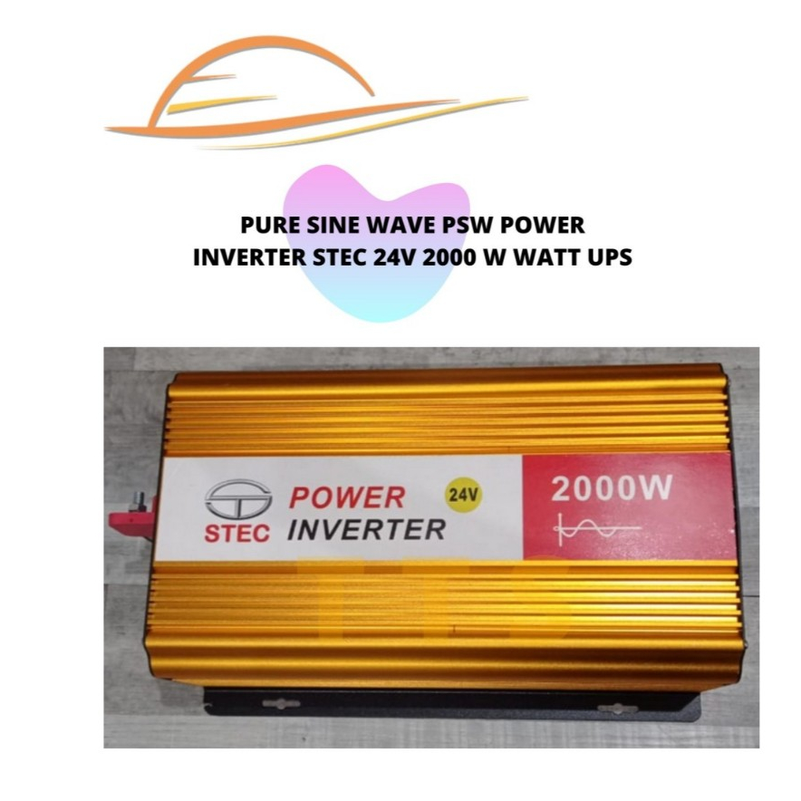 Pure sine wave PSW inverter STEC 24v 24 v 2000w 2000 w watt CPS