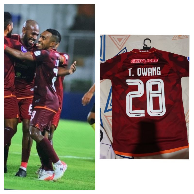 JERSEY BORNEO FC HOME 2021 MATCHWORN TERENS PUHIRI