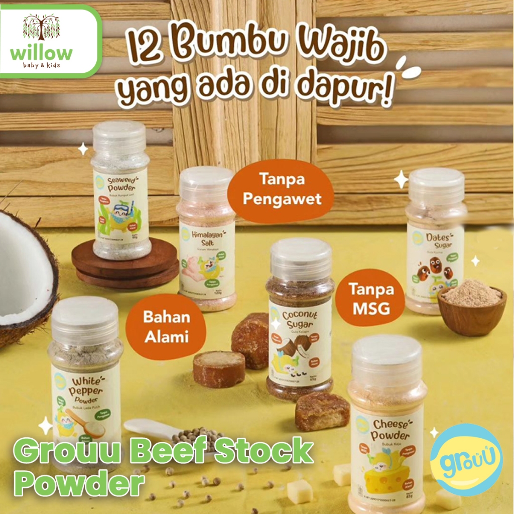 

Bumbu Instan Masakan - Grouu Cooking Powder