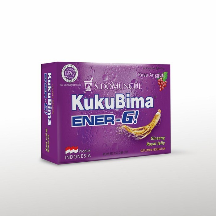 

KukuBima Ener-G 1kotak Isi 6sachet @4.5gram | Promo Murah