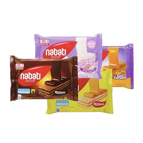 

NABATI Wafer Kemasan 43gr - Wafer Renyah