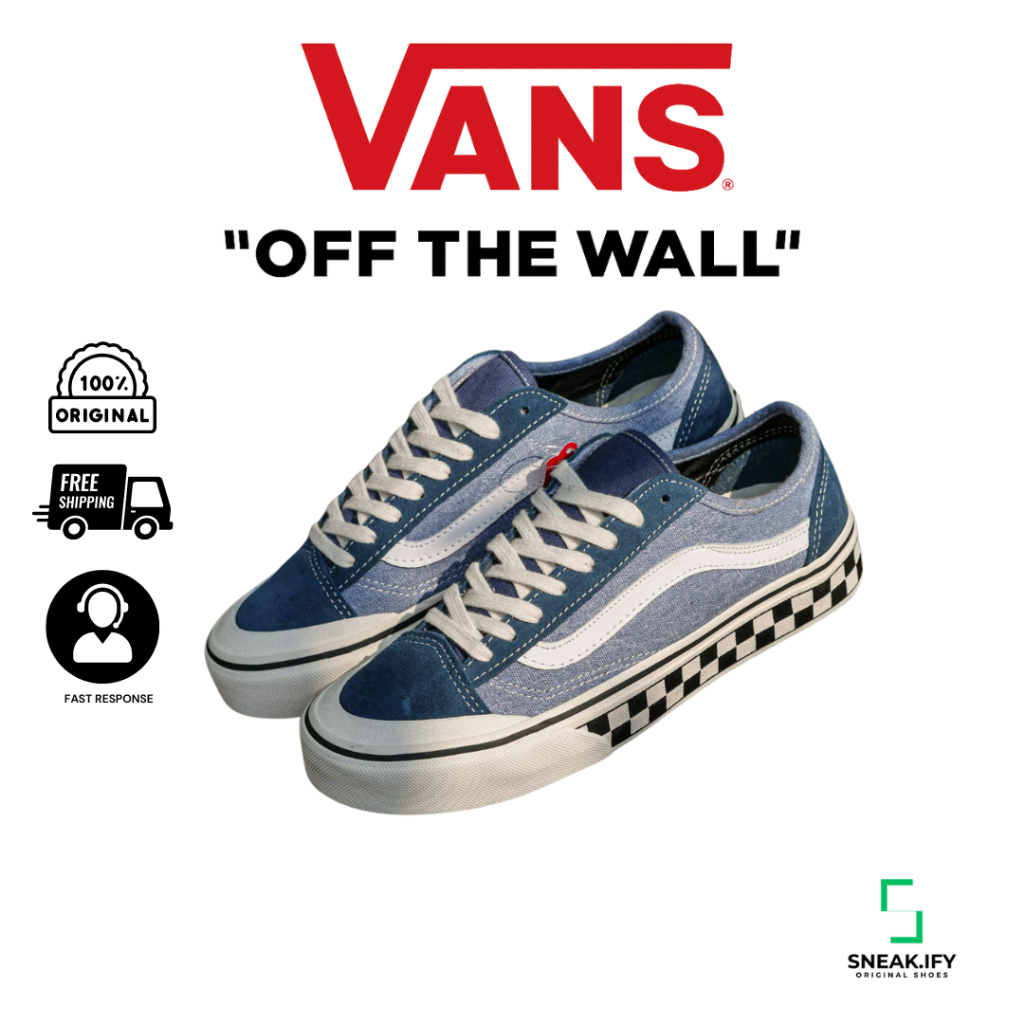 Sepatu Vans Style 36 Decon SF Salt Wash Stargazed - Sneakers Pria/Wanita