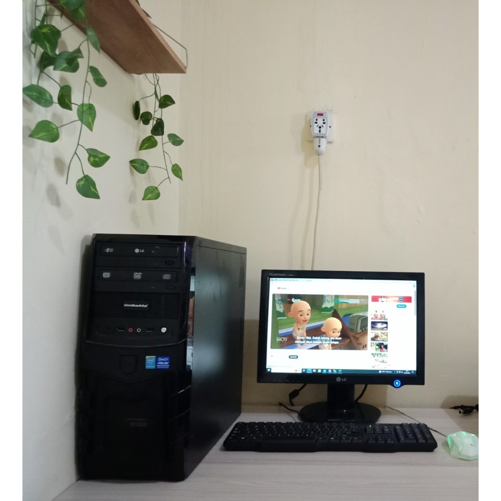 PC Dual Core Set CPU+Monitor 17 inch