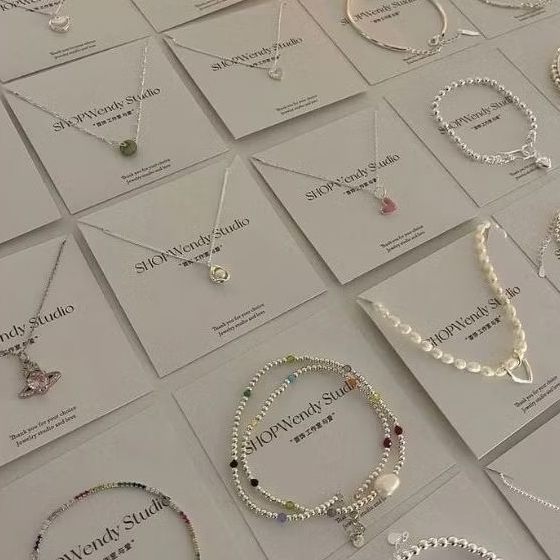 

(Free Plastik) Alas Packing Aksesoris Aesthetic