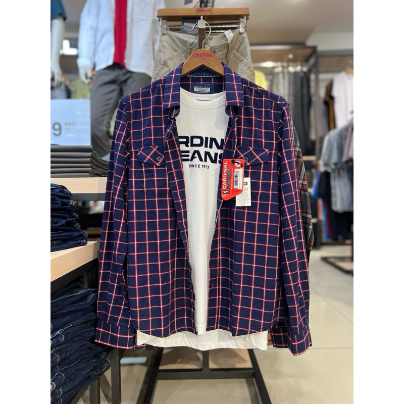 Kemeja pria Cardinal Jeans , kemeja Cowok CARDINAL