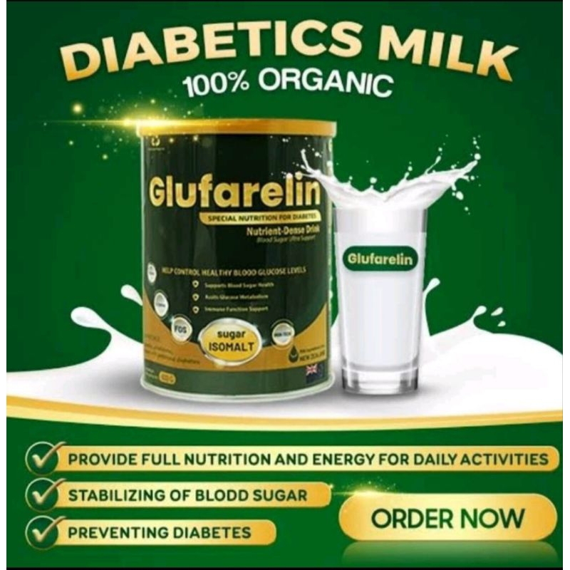 

GLUFARELIN GOLD SUSU UNTUK PENDERITA DIABETES GLUFARELIN GOLD 100% ORIGINAL IMPORT