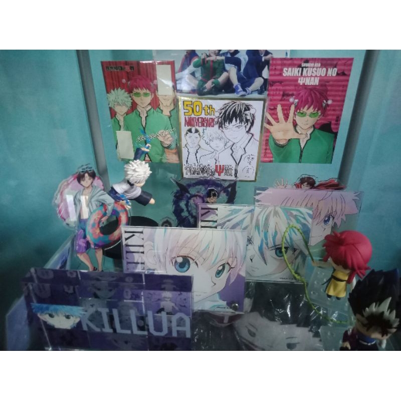 Saiki kusuo merch postcard, shikishi official, photocard pc