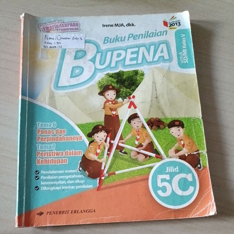 Bupena 5C(bekas ORI)