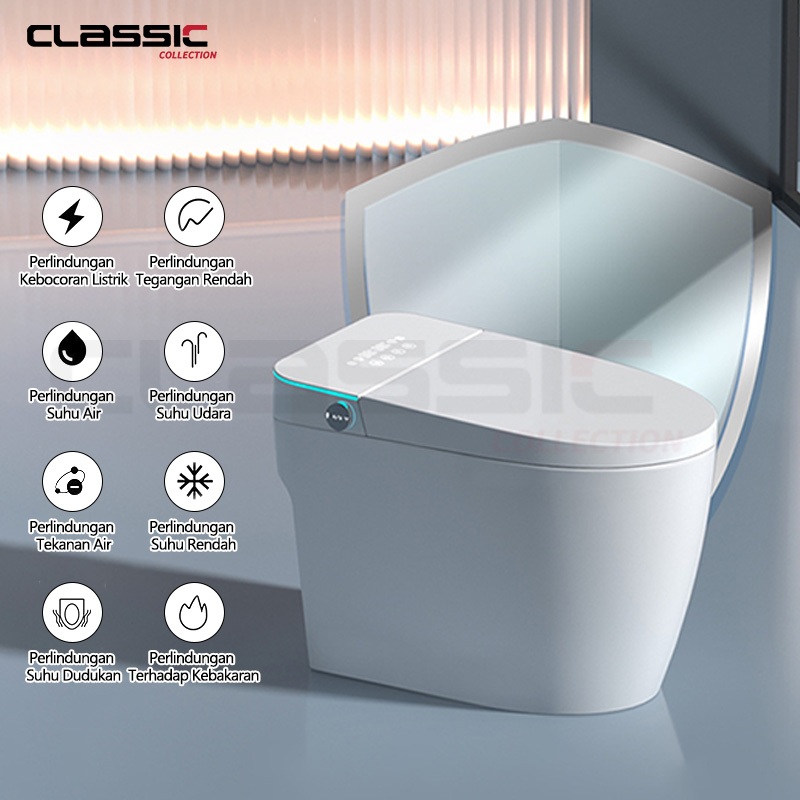 Toilet / Kloset Duduk Tidal/ Luxury Kloset Duduk Siram Toilet / Smart Closet Toilet Otomatis/Automat