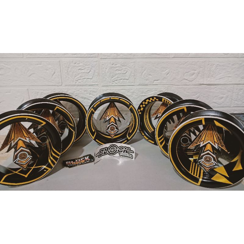 GULUNGAN SENAR, BLADU MOTIF KEREN