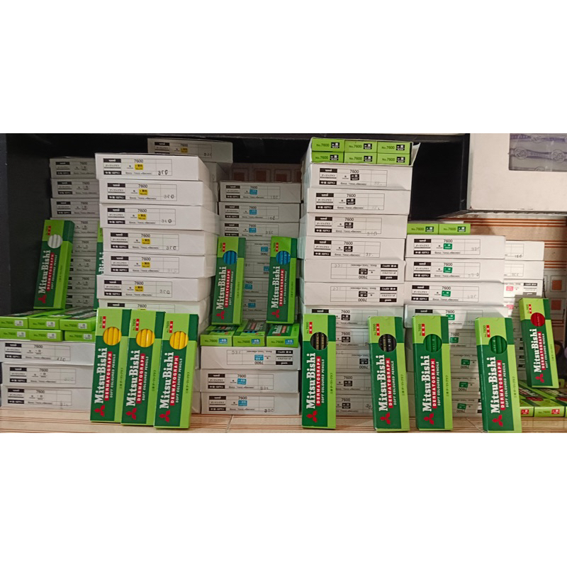 

4ds! (Lusin) Pensil Mitsubishi Dermatograph / Pencil Glass / Pencil Kaca Dermatograph Mitsubishi
