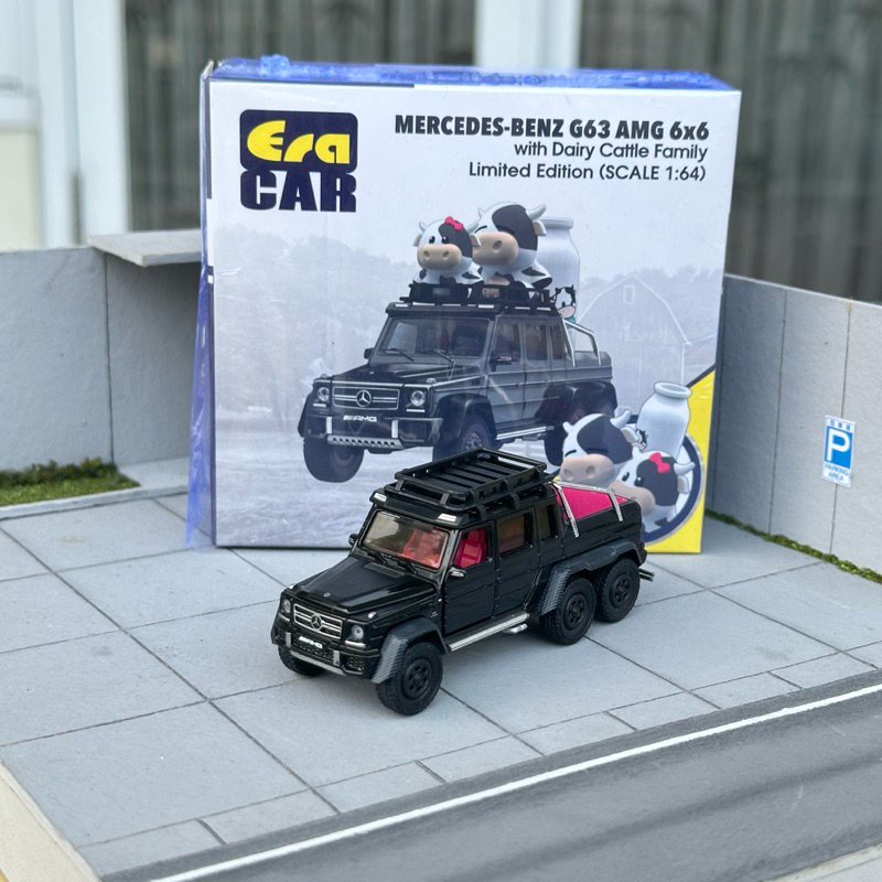 Era Car Mercedes Benz G63 AMG 6x6 Black 1/64