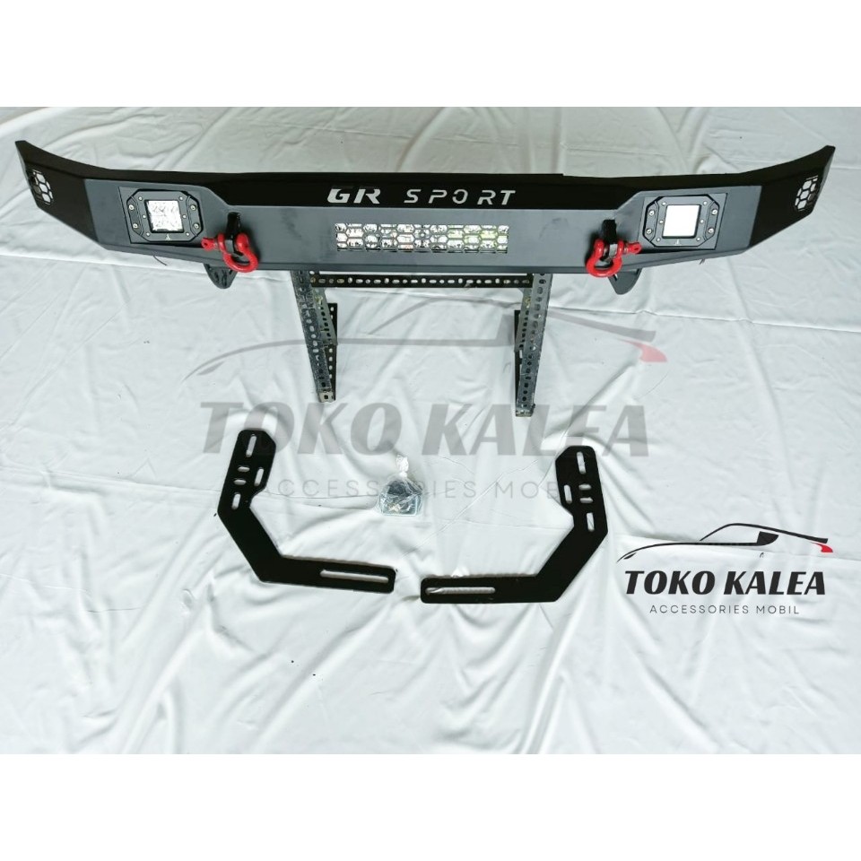 Tanduk Depan All New Rush GR Sport 2018 2023 2024 Custom Besi Pengaman Bumper Depan Mobil