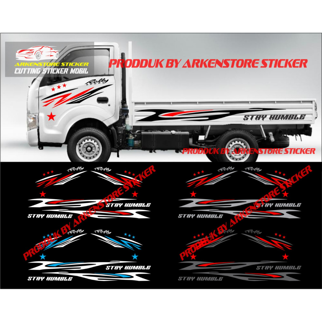 cutting sticker mobil isuzu traga stiker sticker list mobil isuzu traga
