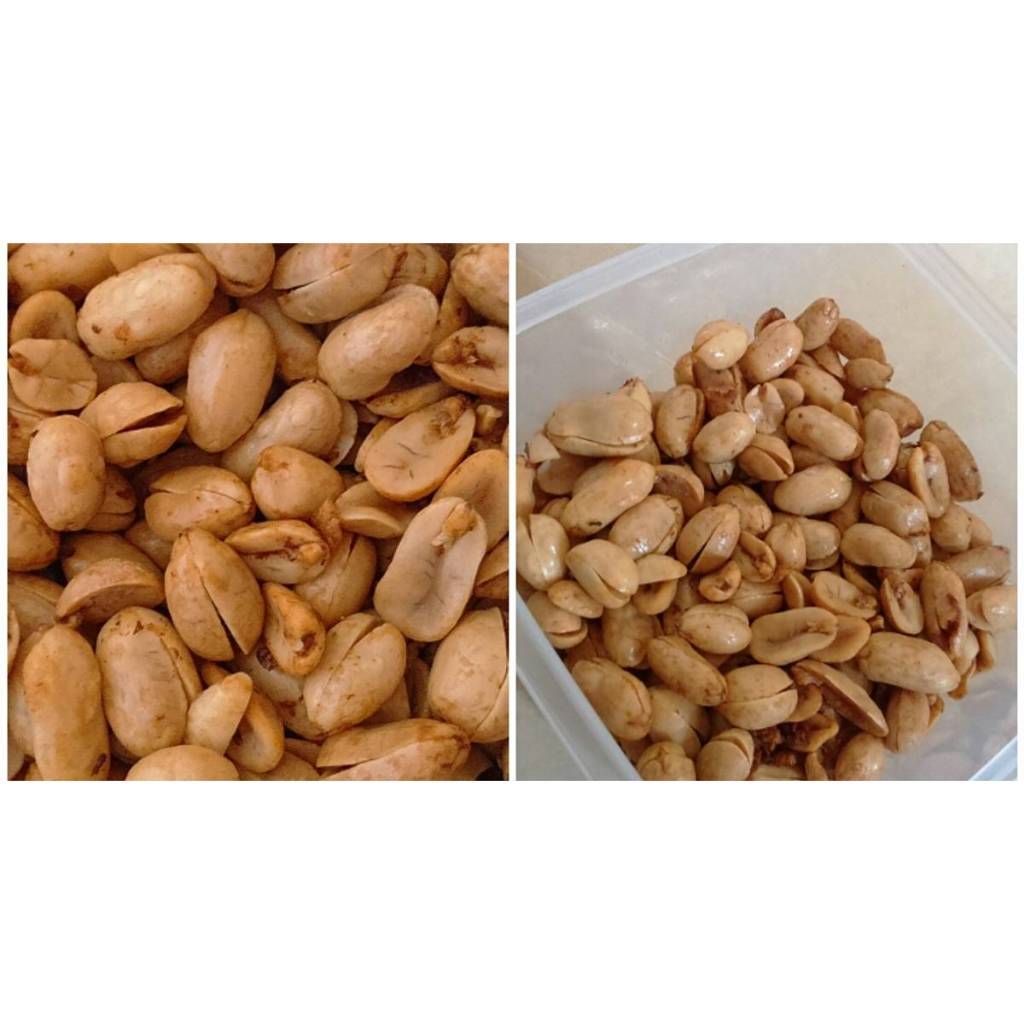 Kacang Goreng Bawang Kupas 500gram Kacang goreng bawang