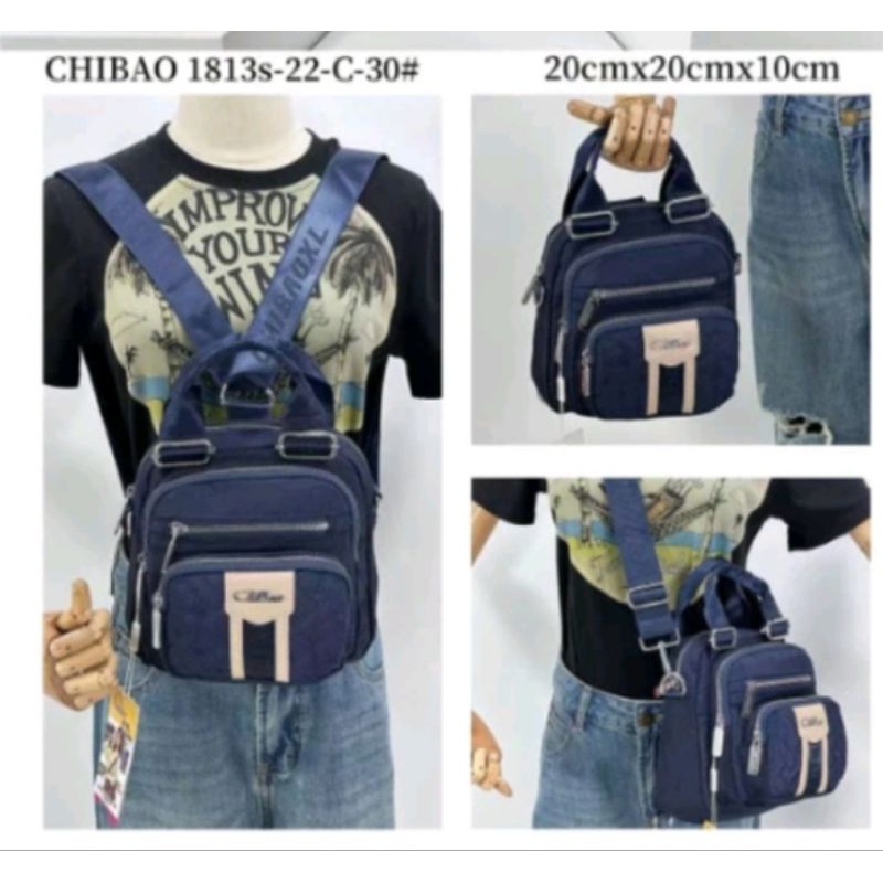 Tas Selempang 3 in 1 Chibao ORI 1813S-22-C-30