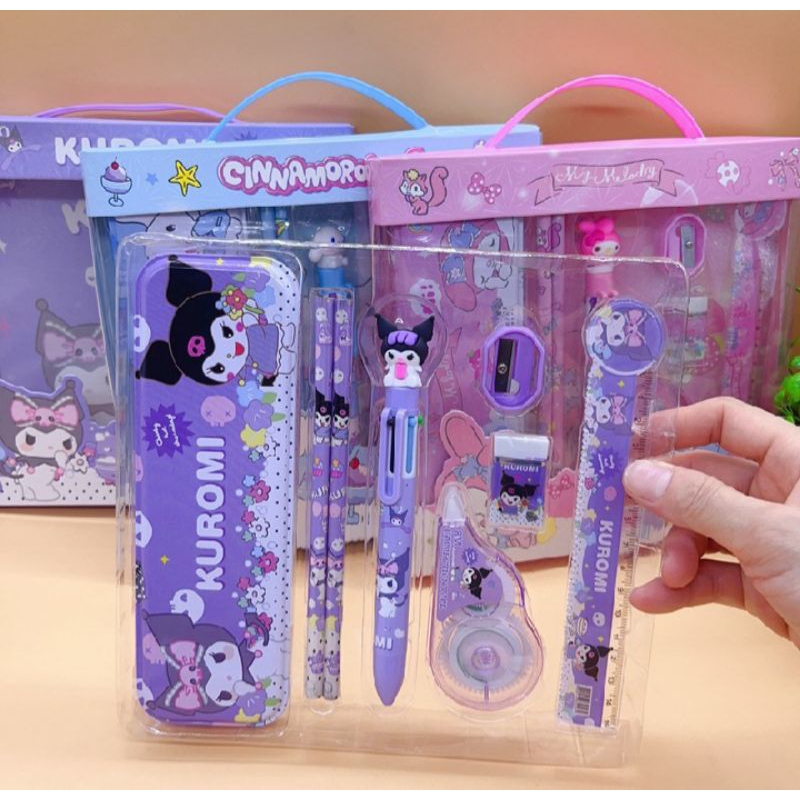 

SET ALAT TULIS 8IN1 SANRIO 8026